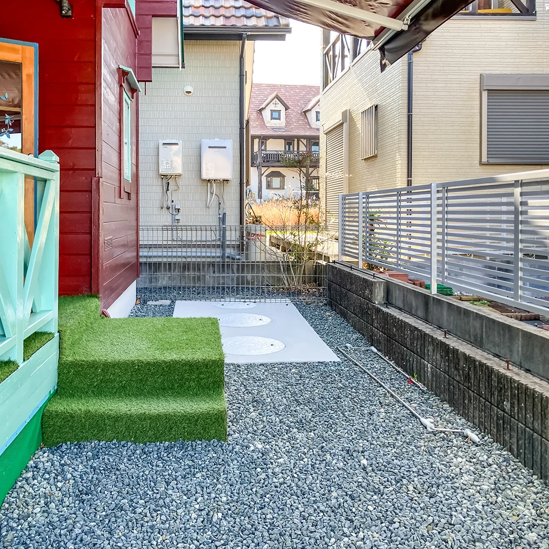 玄関前スペース