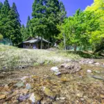 兵庫県朝来市佐嚢 佐中川沿いの贅沢リバーサイドウッディハウス