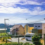 ウッドデッキからの眺め