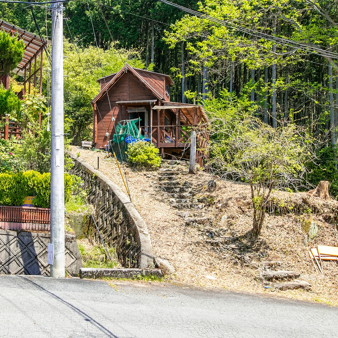 道路からの外観