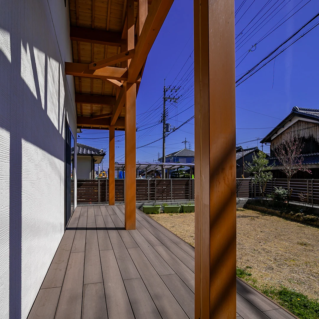 ウッドデッキ