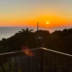 バルコニーから見たサンセット