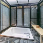 半露天風呂 半露天風呂