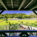 ウッドデッキからの眺め