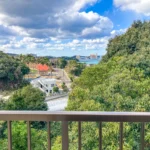 バルコニーからの眺め（西向き）