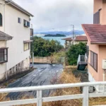 北側ウッドデッキからの眺め