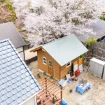 作業小屋 空撮